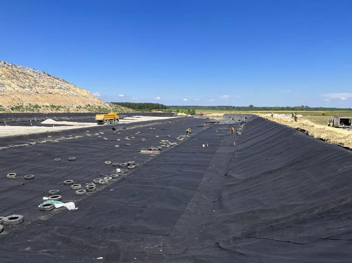 Soproni hulladéklerakó bővítése 