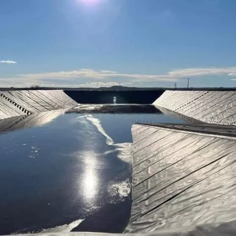 Szarvasmarha telep híg-trágya tároló